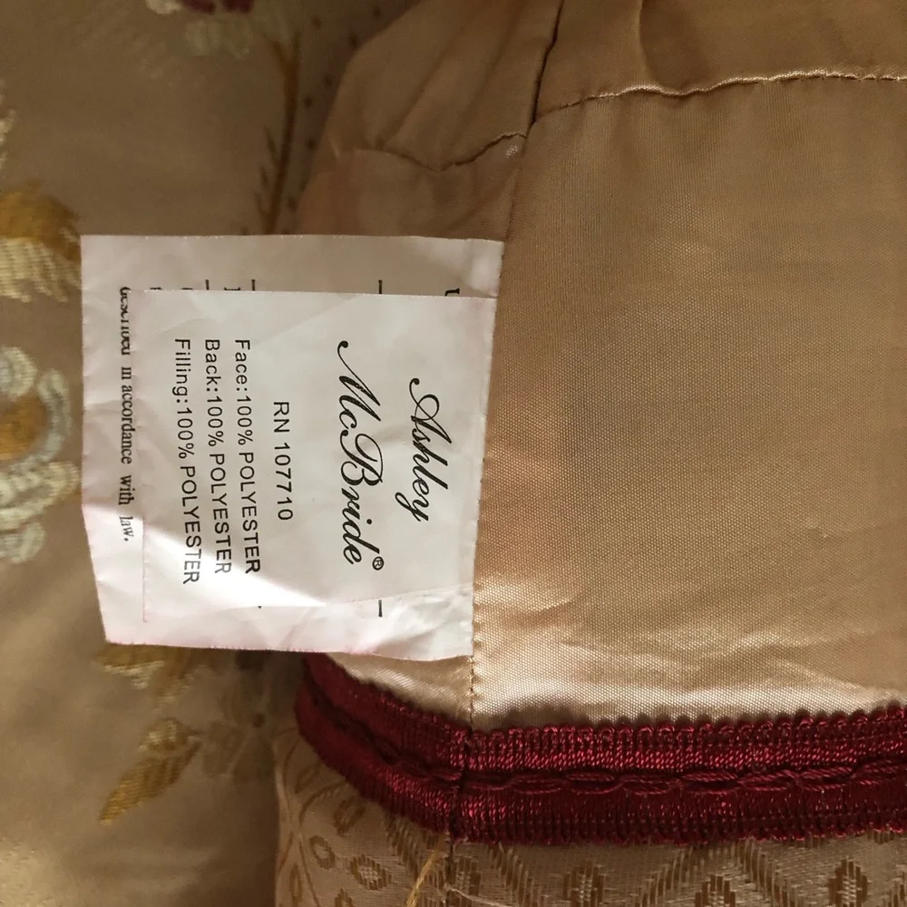 Elegant Antique Floral Cream Bedding Set Size Queen By Ashley McBride